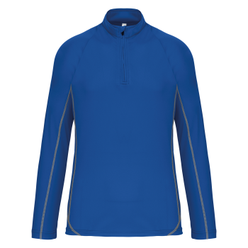 Top deportivo de manga larga ¼ zip hombre - Ref. XPA335 Top deportivo de manga larga ¼ zip hombre - Ref. XPA335