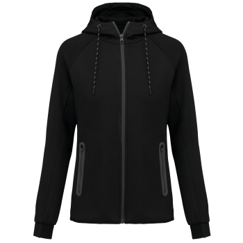 Chaqueta de chándal performance con capucha mujer - Ref. XPA359 Chaqueta de chándal performance con capucha mujer - Ref. XPA359