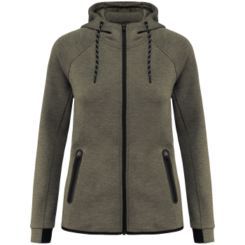Chaqueta de chándal performance con capucha mujer - Ref. XPA359 Chaqueta de chándal performance con capucha mujer - Ref. XPA359