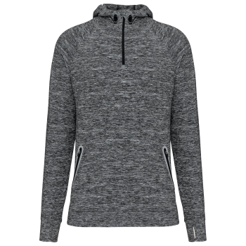 Sudadera deportiva capucha 1/4 cremallera unisex - Ref. XPA360 Sudadera deportiva capucha 1/4 cremallera unisex - Ref. XPA360
