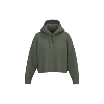 Sudadera crop con capucha mujer - Ref. XPA396