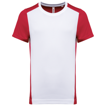 Camiseta de deporte ecorresponsable bicolor hombre - Ref. XPA4014 Camiseta de deporte ecorresponsable bicolor hombre - Ref. XPA4014