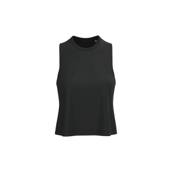 Camiseta de tirantes crop triblend mujer - Ref. XPA4025