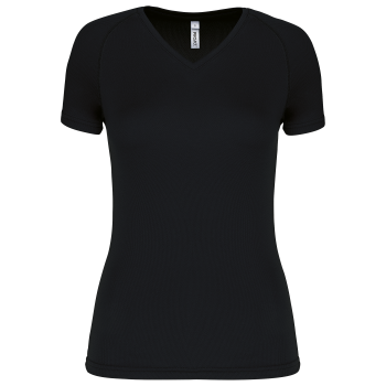 Camiseta de deporte cuello de pico mujer - Ref. XPA477