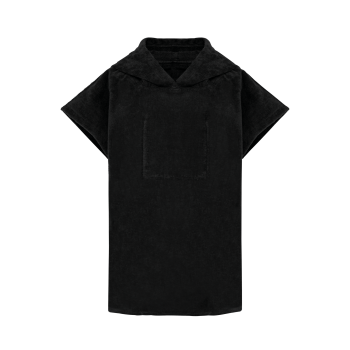 Poncho de rizo con capucha niño - Ref. XPA582 Poncho de rizo con capucha niño - Ref. XPA582