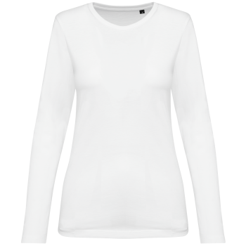 Camiseta supima® cuello redondo manga larga mujer - Ref. XPK303 Camiseta supima® cuello redondo manga larga mujer - Ref. XPK303