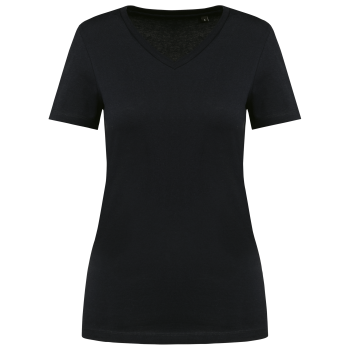 Camiseta supima® cuello de pico manga corta mujer - Ref. XPK305 Camiseta supima® cuello de pico manga corta mujer - Ref. XPK305