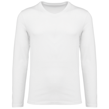 Camiseta supima® cuello de pico manga larga hombre - Ref. XPK306 Camiseta supima® cuello de pico manga larga hombre - Ref. XPK306