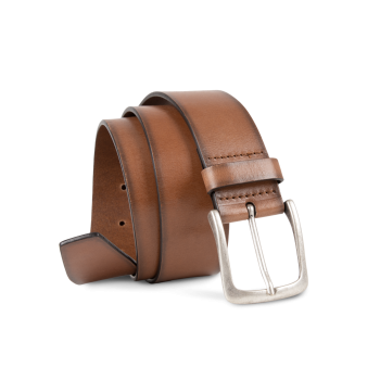 Cinturn vintage de cuero hombre - Ref. XPK821