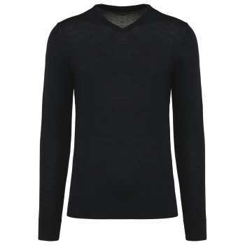 Jersey lana merina cuello de pico hombre - Ref. XPK910 Jersey lana merina cuello de pico hombre - Ref. XPK910