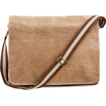 Bolsa mensajero canvas estilo vintage - Ref. XQD610 Bolsa mensajero canvas estilo vintage - Ref. XQD610