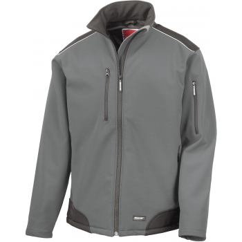 Chaqueta softshell de trabajo ripstop con cordura® - Ref. XR124 Chaqueta softshell de trabajo ripstop con cordura® - Ref. XR124