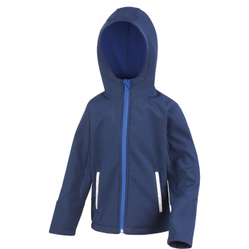 Chaqueta softshell capucha niños - Ref. XR224JY Chaqueta softshell capucha niños - Ref. XR224JY