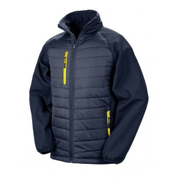 Chaqueta softshell black compass acolchada reciclada - Ref. XR237X Chaqueta softshell black compass acolchada reciclada - Ref. XR237X
