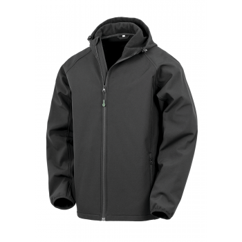 Chaqueta softshell reciclada de 3 capas con capucha hombre - Ref. XR911M Chaqueta softshell reciclada de 3 capas con capucha hombre - Ref. XR911M