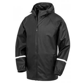 Chaqueta impermeable prism pu con bandas reflectantes - Ref. XR915X Chaqueta impermeable prism pu con bandas reflectantes - Ref. XR915X