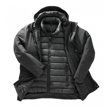 Chaqueta acolchada ripstop reciclada 3 en 1 - Ref. XR920X Chaqueta acolchada ripstop reciclada 3 en 1 - Ref. XR920X