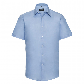 Camisa entallada de hombre de tejido oxford manga corta - Ref. XRU923M Camisa entallada de hombre de tejido oxford manga corta - Ref. XRU923M