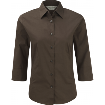Camisa entallada mangas 3/4 mujer - Ref. XRU946F Camisa entallada mangas 3/4 mujer - Ref. XRU946F