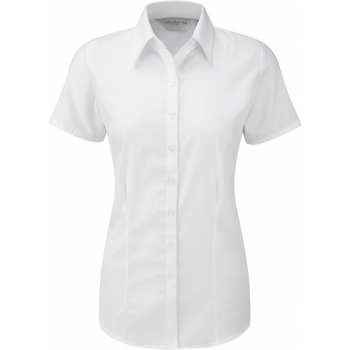 Camisa espiga manga corta mujer - Ref. XRU963F Camisa espiga manga corta mujer - Ref. XRU963F