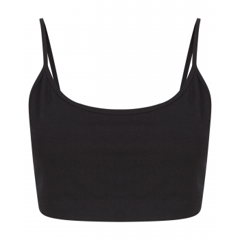 Top corto ecorresponsable mujer - Ref. XSK230 Top corto ecorresponsable mujer - Ref. XSK230