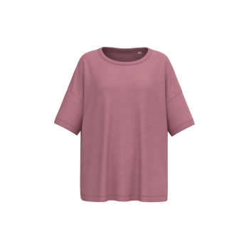 Camiseta ecorresponsable slub oversize mujer - Ref. XSP304