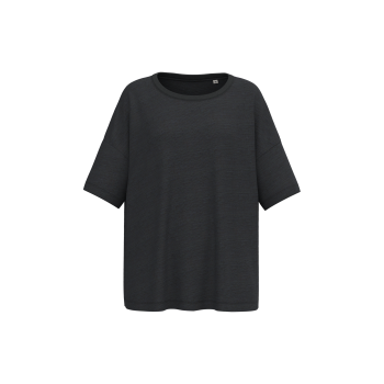 Camiseta ecorresponsable slub oversize mujer - Ref. XSP304 Camiseta ecorresponsable slub oversize mujer - Ref. XSP304