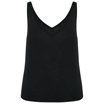 Camiseta de tirantes de lino mujer - Ref. XSP343 Camiseta de tirantes de lino mujer - Ref. XSP343