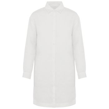 Vestido camisero de lino mujer - Ref. XSP5008 Vestido camisero de lino mujer - Ref. XSP5008