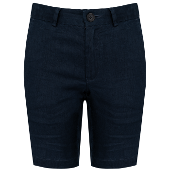 Bermuda de lino nio - Ref. XSP709
