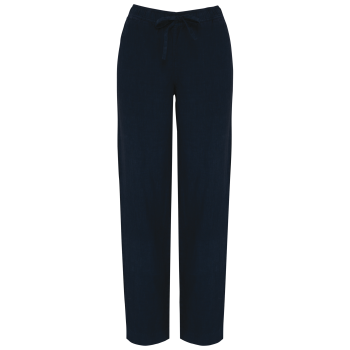 Pantalón efecto lavado de lino mujer - Ref. XSP733 Pantalón efecto lavado de lino mujer - Ref. XSP733