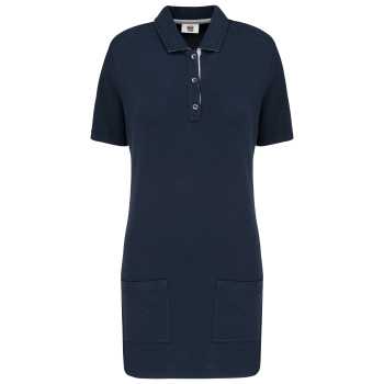 Polo largo manga corta mujer - Ref. XWK209 Polo largo manga corta mujer - Ref. XWK209