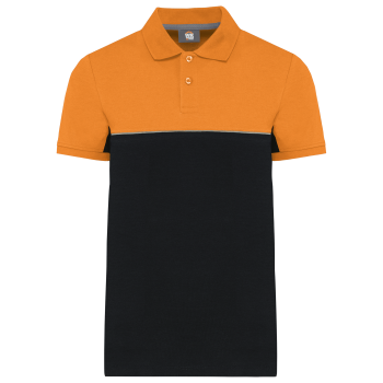 Polo bicolor ecorresponsable manga corta - unisex - Ref. XWK210 Polo bicolor ecorresponsable manga corta - unisex - Ref. XWK210