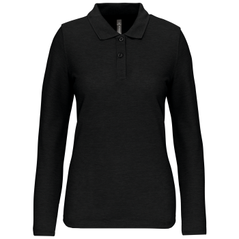 Polo antibacteriano manga larga mujer - Ref. XWK277 Polo antibacteriano manga larga mujer - Ref. XWK277