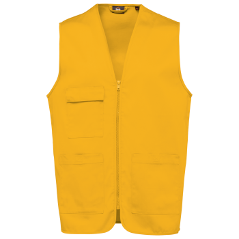 Chaleco polialgodón multibolsillos - unisex - Ref. XWK608 Chaleco polialgodón multibolsillos - unisex - Ref. XWK608