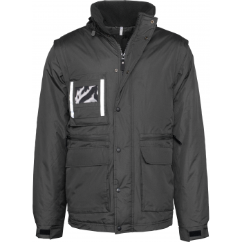Parka workwear con mangas amovibles - Ref. XWK6106 Parka workwear con mangas amovibles - Ref. XWK6106