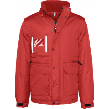 Parka workwear con mangas amovibles - Ref. XWK6106 Parka workwear con mangas amovibles - Ref. XWK6106