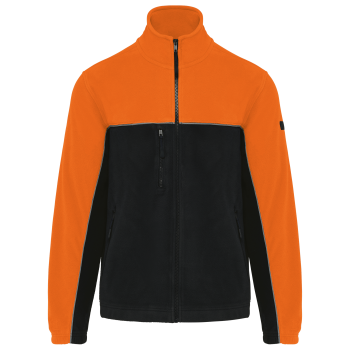 Chaqueta micropolar bicolor ecorresponsable - unisex - Ref. XWK904 Chaqueta micropolar bicolor ecorresponsable - unisex - Ref. XWK904