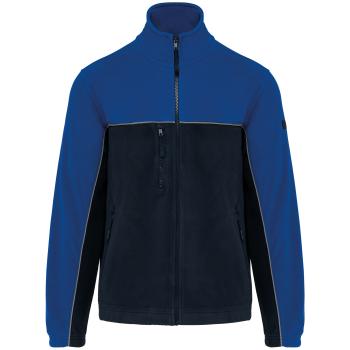 Chaqueta micropolar bicolor ecorresponsable - unisex - Ref. XWK904