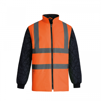 Chaqueta alta visibilidad acolchada mangas extraíbles - Ref. XYHV008SL Chaqueta alta visibilidad acolchada mangas extraíbles - Ref. XYHV008SL