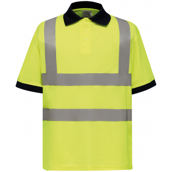 Polo alta visibilidad manga corta - Ref. XYHVJ210 Polo alta visibilidad manga corta - Ref. XYHVJ210