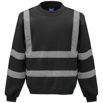 Sudadera alta visibilidad cuello redondo - Ref. XYHVJ510 Sudadera alta visibilidad cuello redondo - Ref. XYHVJ510
