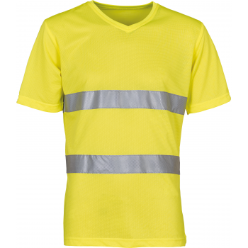 Camiseta cuello de pico top cool de alta visibilidad - Ref. XYHVJ910 Camiseta cuello de pico top cool de alta visibilidad - Ref. XYHVJ910