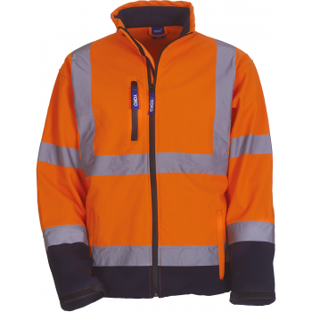 Chaqueta softshell alta visibilidad - Ref. XYHVK09 Chaqueta softshell alta visibilidad - Ref. XYHVK09