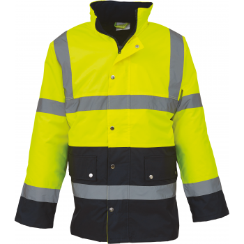 Chaqueta de seguridad alta visibilidad bicolor - Ref. XYHVP302
