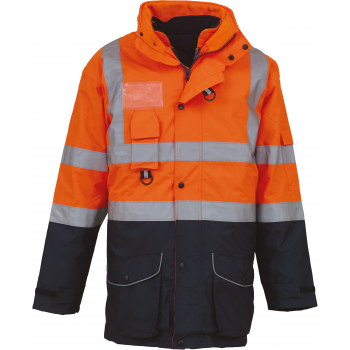 Parka de seguridad alta visibilidad 7 en 1 - Ref. XYHVP711 Parka de seguridad alta visibilidad 7 en 1 - Ref. XYHVP711
