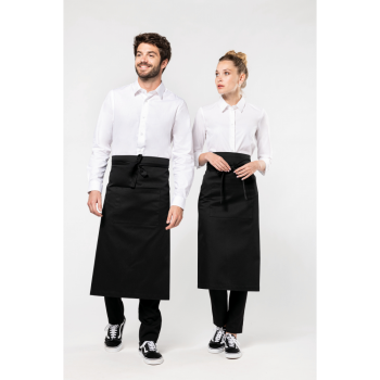 Delantal extra-largo polister/algodn - Ref. XK8004