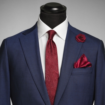 Giftbox solid paisley tie - Ref. Q2910400