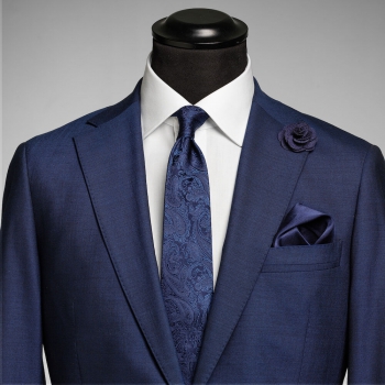 Giftbox solid paisley tie - Ref. Q2910400