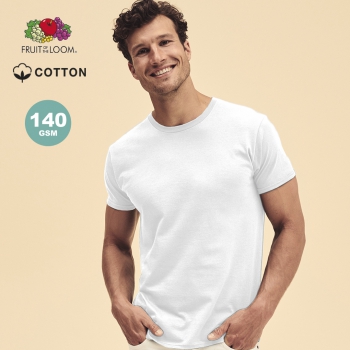 Camiseta adulto blanca iconic fruit of the loom - Ref. M1316